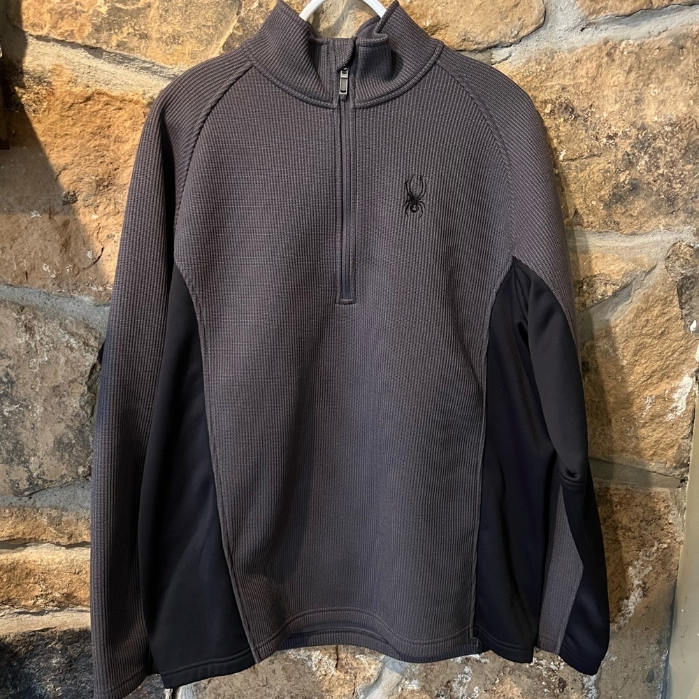 Worn Once! SPYDER Half Zip Men’s Shirt ~ Size XL